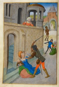 Il massacro degli innocenti da Master of the Dresden Prayer Books