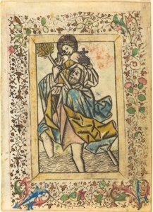 San Cristoforo da Master of the Dutuit Mount of Olives