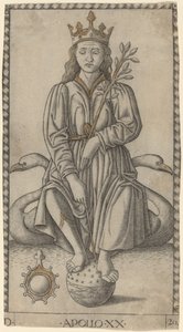 Apollo da Master of the E Series Tarocchi