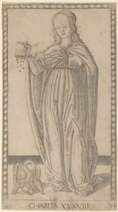 Carità da Master of the E Series Tarocchi