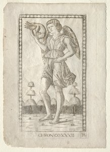 Genio del Tempo (dalla serie Tarocchi B: Principi Cosmici e Virtù, #32) da Master of the E Series Tarocchi