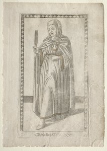 Grammatica (dalla serie Tarocchi C: Arti Liberali, #21) da Master of the E Series Tarocchi