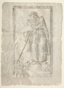 Saturno (dalla serie Tarocchi, serie A: Firmamenti dell