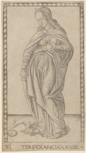 Temperanza da Master of the E Series Tarocchi
