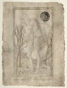 Il mendicante (dai Tarocchi, serie E: Condizioni dell