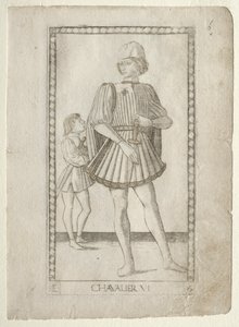Il Cavaliere (dalla serie Tarocchi, serie E: Condizioni dell