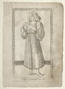 Il Mercante (dalla serie Tarocchi, serie E: Condizioni dell
