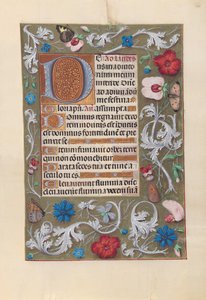 Ore di Isabella la Cattolica, Regina di Spagna: Fol. 116r da Master of the First Prayerbook of Maximillian
