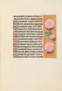 Ore di Isabella la Cattolica, Regina di Spagna: Fol. 119r, c. 1500 da Master of the First Prayerbook of Maximillian