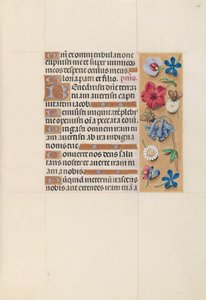 Ore di Isabella la Cattolica, Regina di Spagna: Fol. 128r, c. 1500 da Master of the First Prayerbook of Maximillian