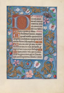 Ore di Isabella la Cattolica, regina di Spagna: Fol. 132r, c. 1500 da Master of the First Prayerbook of Maximillian