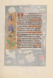 Ore di Isabella la Cattolica, Regina di Spagna: Fol. 142v, c. 1500 da Master of the First Prayerbook of Maximillian
