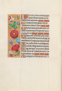 Ore della Regina Isabella la Cattolica, Regina di Spagna: Fol. 148v, c. 1500 da Master of the First Prayerbook of Maximillian