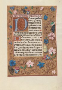 Ore della Regina Isabella la Cattolica, Regina di Spagna: Fol. 174r, c. 1500 da Master of the First Prayerbook of Maximillian