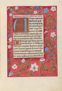 Ore di Isabella la Cattolica, Regina di Spagna: Fol. 180r, c. 1500 da Master of the First Prayerbook of Maximillian