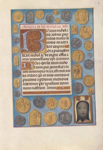 Ore di Isabella la Cattolica, regina di Spagna: Fol. 184r, c. 1500 da Master of the First Prayerbook of Maximillian