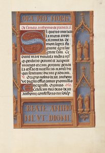 Ore di Isabella la Cattolica, Regina di Spagna: Fol. 188r, c. 1500
