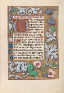 Ore della regina Isabella la Cattolica, regina di Spagna:  Fol. 194r da Master of the First Prayerbook of Maximillian
