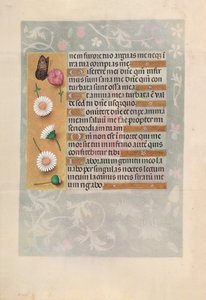 Ore di Isabella la Cattolica, regina di Spagna: Fol. 200v, c. 1500 da Master of the First Prayerbook of Maximillian