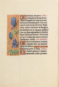 Ore della regina Isabella la Cattolica, regina di Spagna:  Fol. 20v da Master of the First Prayerbook of Maximillian