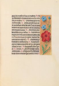Ore di Isabella la Cattolica, Regina di Spagna: Fol. 216r da Master of the First Prayerbook of Maximillian