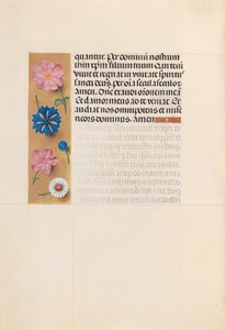 Ore della regina Isabella la Cattolica, regina di Spagna: Fol. 218v, Ufficio dei Morti, c. 1500 da Master of the First Prayerbook of Maximillian