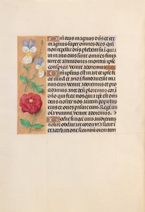 Ore della Regina Isabella la Cattolica, Regina di Spagna: Fol. 226v, c. 1500 da Master of the First Prayerbook of Maximillian