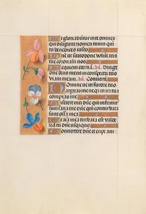 Ore della Regina Isabella la Cattolica, Regina di Spagna: Fol. 228v, c. 1500 da Master of the First Prayerbook of Maximillian