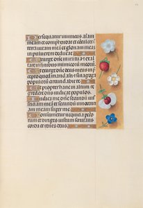 Ore di Isabella la Cattolica, Regina di Spagna: Fol. 230r, c. 1500 da Master of the First Prayerbook of Maximillian