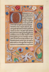 Ore di Isabella la Cattolica, Regina di Spagna: Fol. 262r, c. 1500 da Master of the First Prayerbook of Maximillian