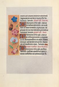 Ore di Isabella la Cattolica, Regina di Spagna: Fol. 265v, c. 1500 da Master of the First Prayerbook of Maximillian