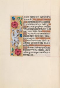 Ore della regina Isabella la Cattolica, regina di Spagna:  Fol. 59v da Master of the First Prayerbook of Maximillian