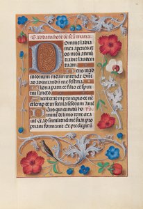 Ore di Isabella la Cattolica, Regina di Spagna: Fol. 81r da Master of the First Prayerbook of Maximillian