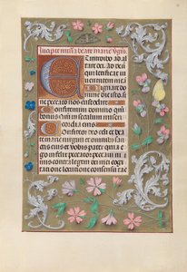 Ore di Isabella la Cattolica, Regina di Spagna: Fol. 88r, c. 1500 da Master of the First Prayerbook of Maximillian