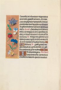 Ore di Isabella la Cattolica, Regina di Spagna: Fol. 90v, c. 1500 da Master of the First Prayerbook of Maximillian