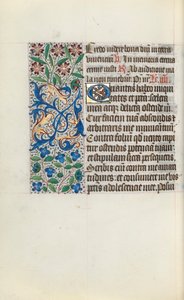 Libro delle Ore (uso di Rouen): fol. 122v da Master of the Geneva Latini