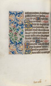 Libro delle Ore Uso di Rouen: fol. 101v, c. 1470 da Master of the Geneva Latini