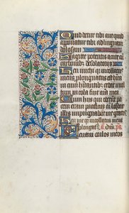 Libro delle Ore Uso di Rouen: fol. 104v da Master of the Geneva Latini
