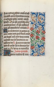Libro delle Ore Uso di Rouen: fol. 123r, c. 1470 da Master of the Geneva Latini