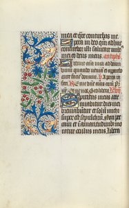 Libro delle Ore Uso di Rouen: fol. 130v, c. 1470 da Master of the Geneva Latini