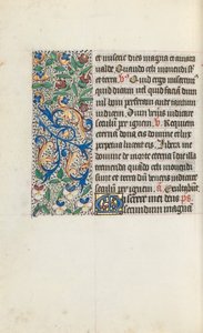 Libro delle Ore Uso di Rouen: fol. 133v, c. 1470 da Master of the Geneva Latini