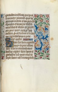 Libro delle Ore Uso di Rouen: fol. 154a, c. 1470 da Master of the Geneva Latini