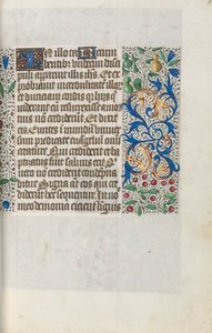 Libro delle Ore Uso di Rouen: fol. 18r da Master of the Geneva Latini