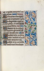 Libro delle Ore Uso di Rouen: fol. 46r, c. 1470 da Master of the Geneva Latini