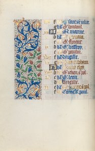 Libro delle Ore Uso di Rouen: fol. 6v