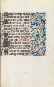 Libro delle Ore Uso di Rouen: fol. 90r, c. 1470 da Master of the Geneva Latini
