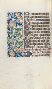 Libro delle Ore Uso di Rouen: fol. 90v, c. 1470 da Master of the Geneva Latini