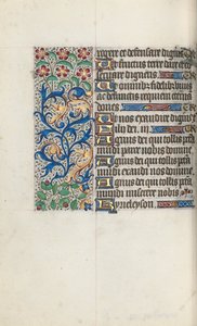 Libro delle Ore Uso di Rouen: fol. 95v, c. 1470 da Master of the Geneva Latini