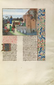 Il re Carlo VI di Francia si prepara alla guerra con l