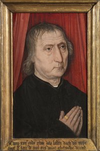 Ritratto di Jan de Mol, c.1485 da Master of the Guild of Saint George at Malines